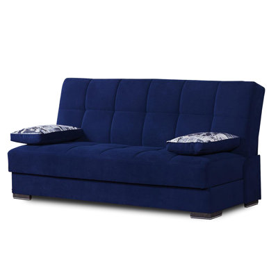 Geidy Twin 74'' Upholstered Convertible Sofa