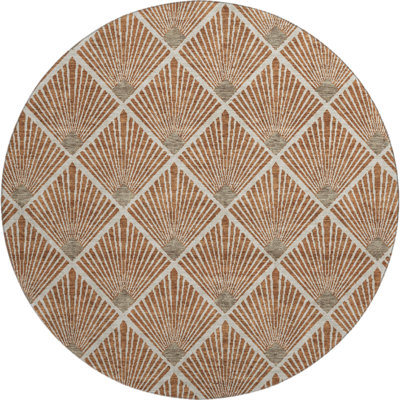 Premium Machine Washable Prisco Paprika Rug