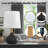 14" Modern Black Ceramic Small Table Lamp with Pre-Assembled Shade-88191429