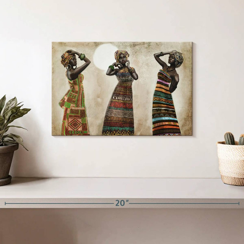 Élégance africaine Leisha, H 8 po x l 12 po
