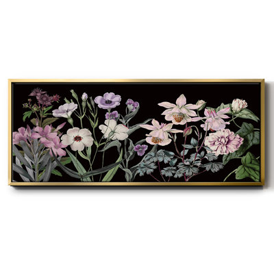 Tableau de jardin - toile encadrée