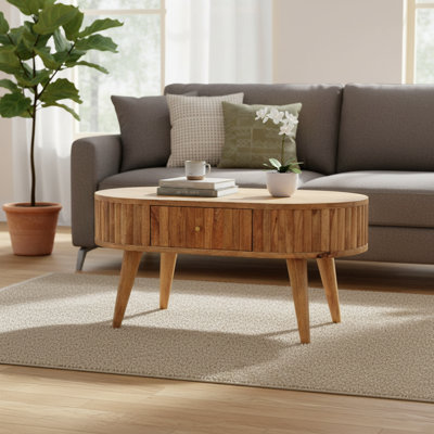 Chelse Solid Wood Coffee Table
