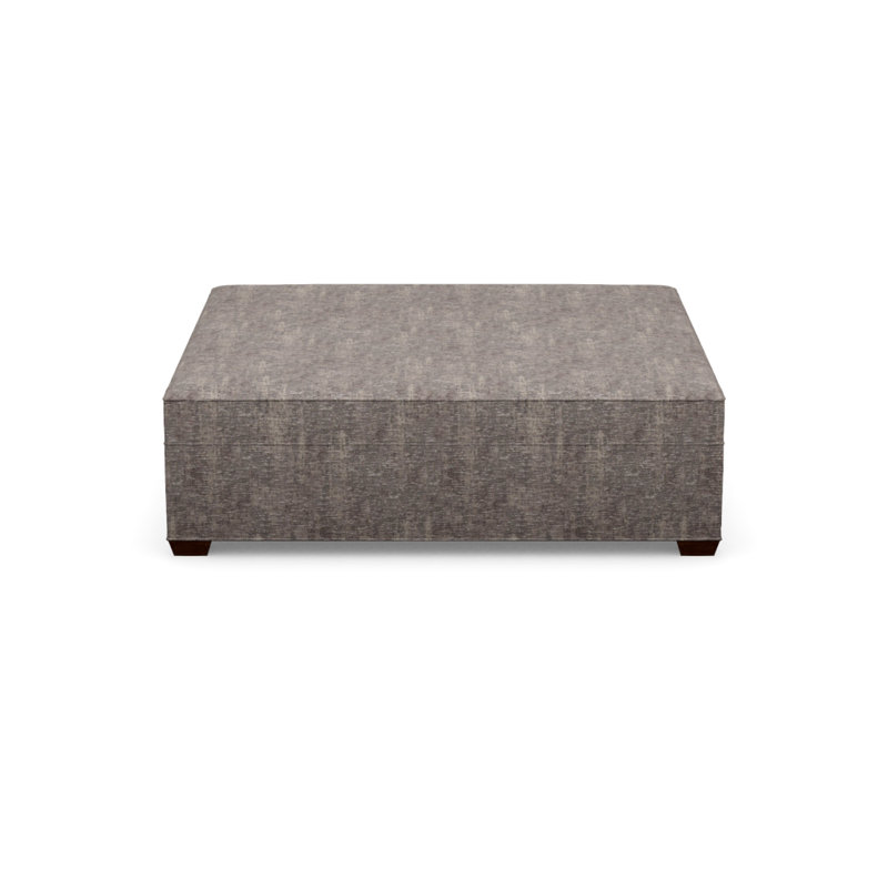 Square Ottoman, Walnut, 3906-73