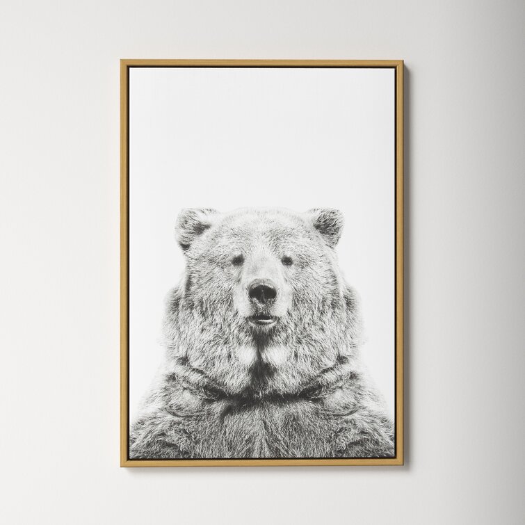 Bear Animal Print Portrait