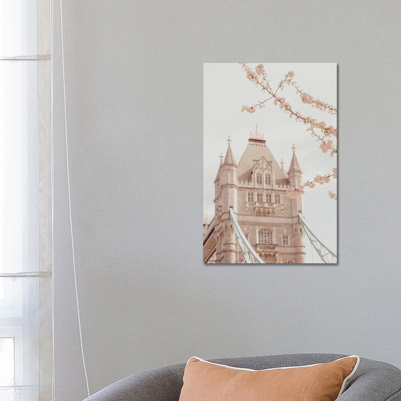 London Tower Bridge 1 Piece Wrapped Canvas Wall Art, 66.04 cm H x 45.72 cm W x 3.175 cm D