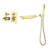 1 Handle Wall Waterfall Faucet with Diverter-74200920