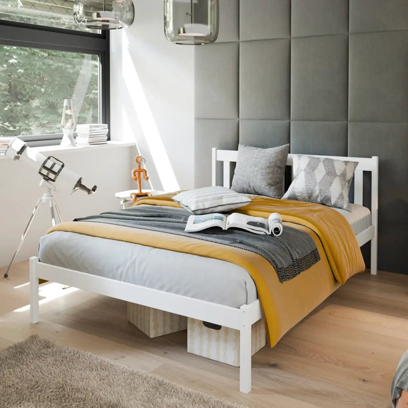 Bed, White