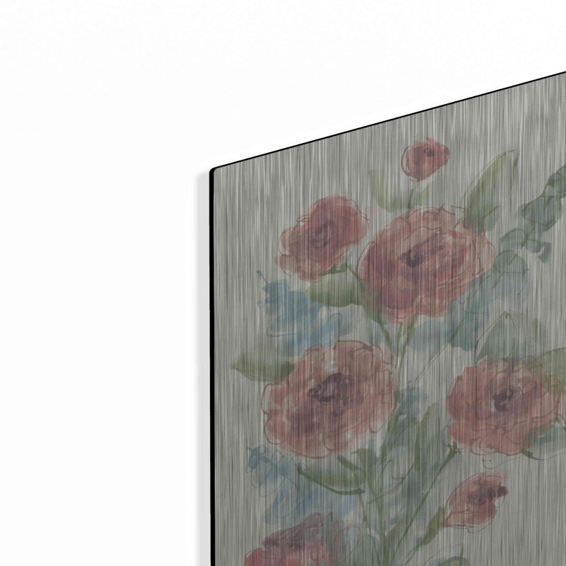 Camellia Bouquet II par Chris Paschke, H 16 po x l 12 po
