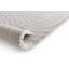 High-pile Geometric Grey and Beige Rug with Arches