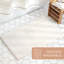 Tapis de bain lavable à la machine à bordure touffetée ultra moelleux Town and Country Country 20 po x 32 po-103531928