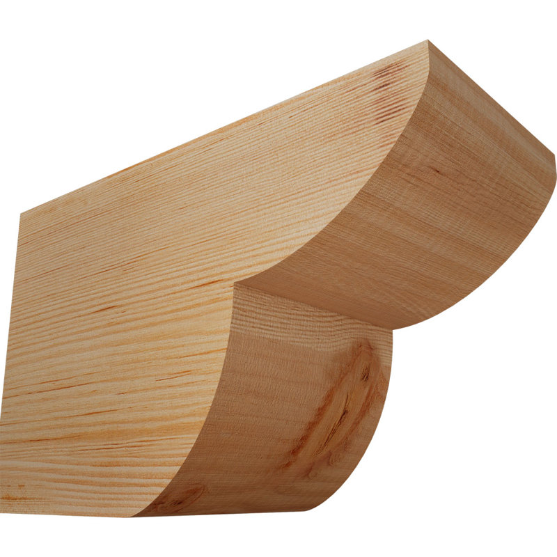 Crestline Smooth Rafter Tail, Douglas Fir, 8" H x 12" W x 5.5" D