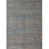 One-of-a-Kind 6'11" x 9'8" Hand Knotted Area Rug