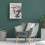 Art mural sur toile tendue - «Echoes Of The Deep» par Amy Tieman pour décoration de salon, de chambre à coucher ou de bureau - 35 x 47