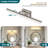 16" Dimmable LED 12W Bath Bar, 5 Color Temperatures Adjustable-1572264632-1550786722