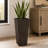 Valencia 24" Square Tapered Indoor/Outdoor Planter with Water Reservoir Tray-105503933