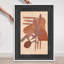 Oliver Gal Shapes in Copper Abstract - Luxury Black Mat Framed Shadowbox Art-88897785-88897789