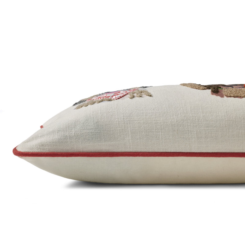 Rifle Paper Company x Loloi Hot Dogs Decorative Pillow Cover, Pillow Cover Only - No Insert