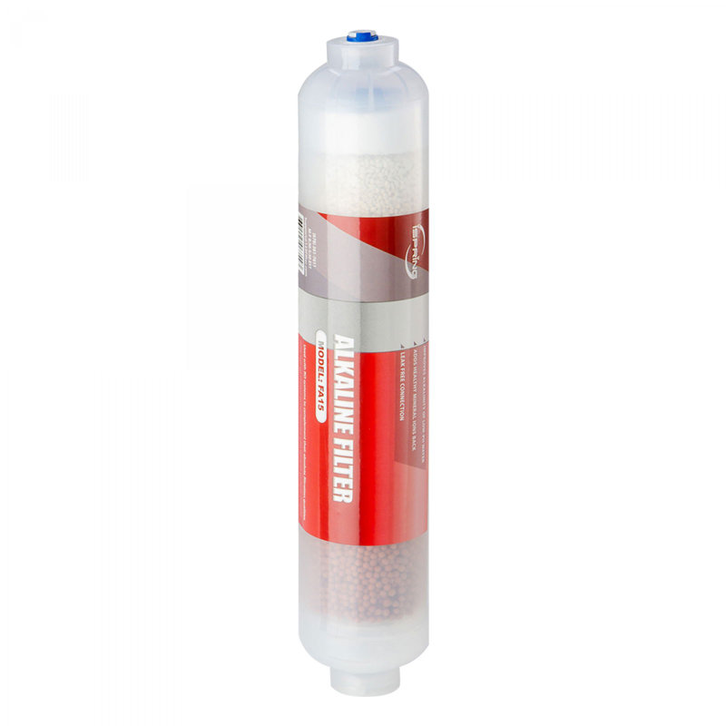 iSpring FA15 NSF/ANSI 58 Certified 10-inch Inline 3-Layer Alkaline Replacement Water Filter Cartridge