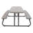 Rectangular Outdoor Folding Picnic Table