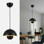 Luminaires suspendus modernes, luminaires de cuisine suspendus au plafond, luminaire suspendu sphérique pour chambre à coucher-1683724151
