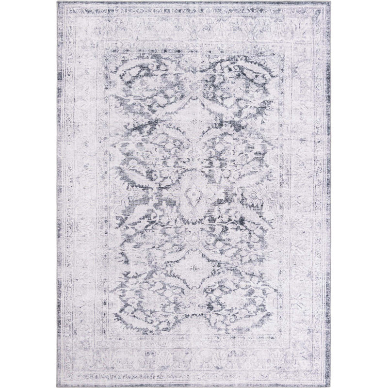 Heyde Chenille Oriental Indoor Rug, Rectangle 7'6" x 10'6"