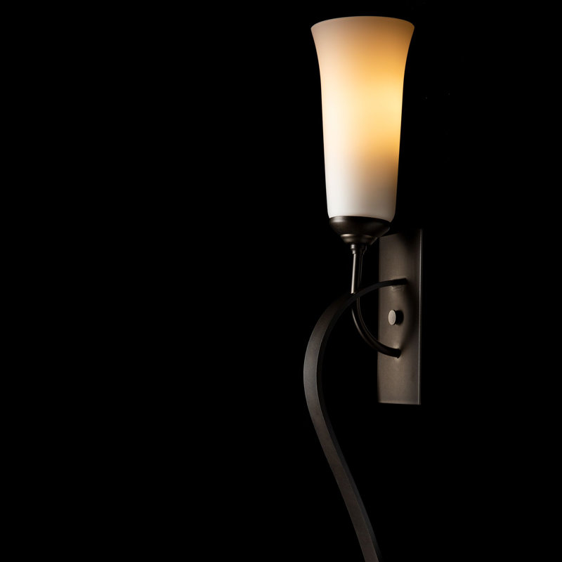 Sweeping Taper 1 - Light Dimmable Wallchiere, Oil Rubbed Bronze