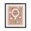 «Keep Swinging Floral Tennis», reproduction encadrée sous verre, conception de Jessica Beck-1390572936-1390572937