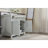 36" Solid Wood Bathroom Vanity with 1" Engineered Marble Top, Single Sink-240842210-240842221