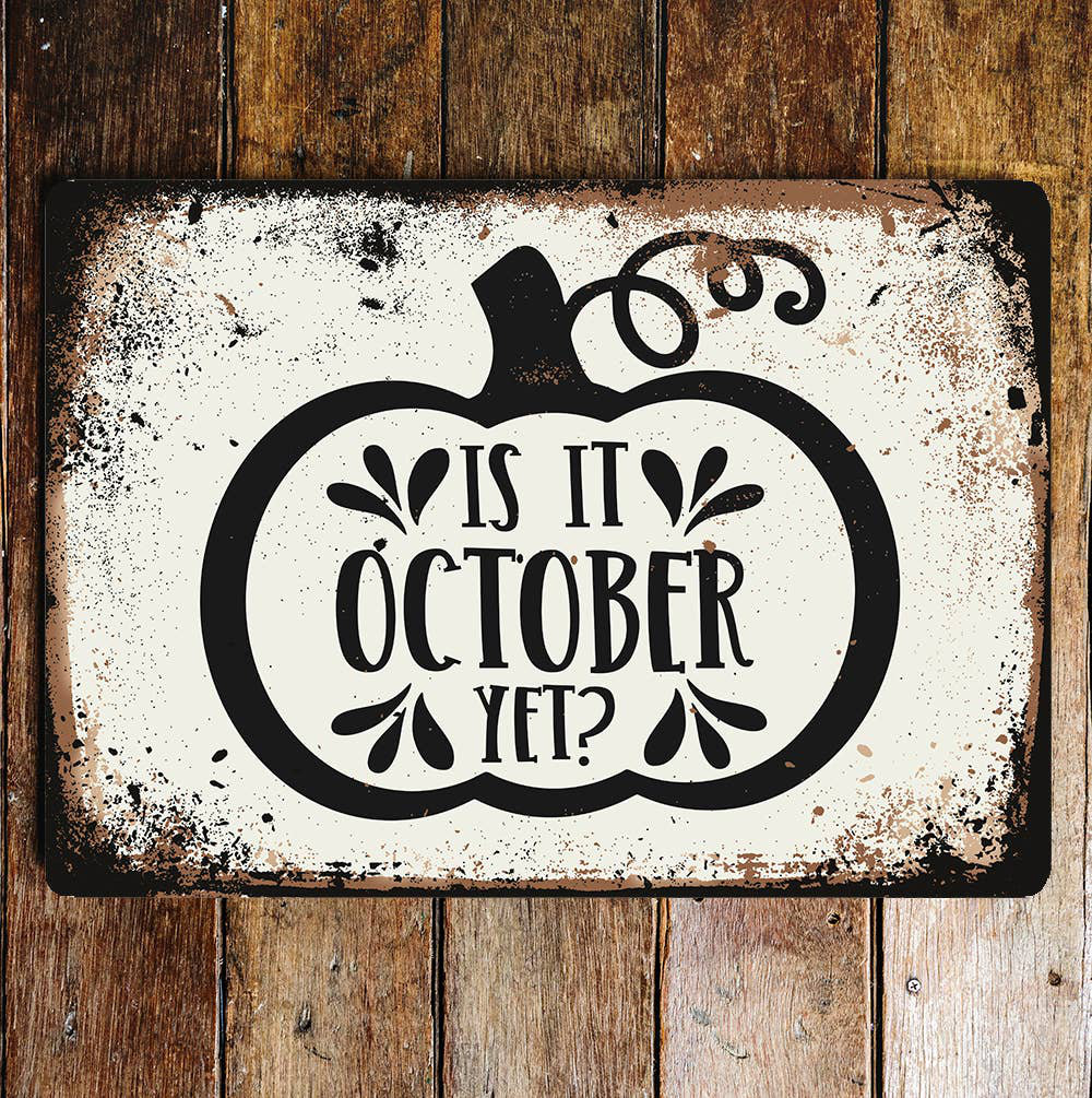 The Seasonal Aisle Is It October Yet Wall Décor | Wayfair.co.uk