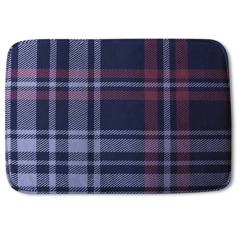 Akeyah Memory Foam Non-Slip Bath Rug