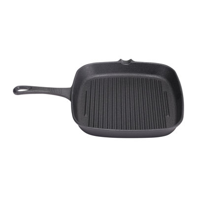 23.5cm Iron Grill & Griddle Pan