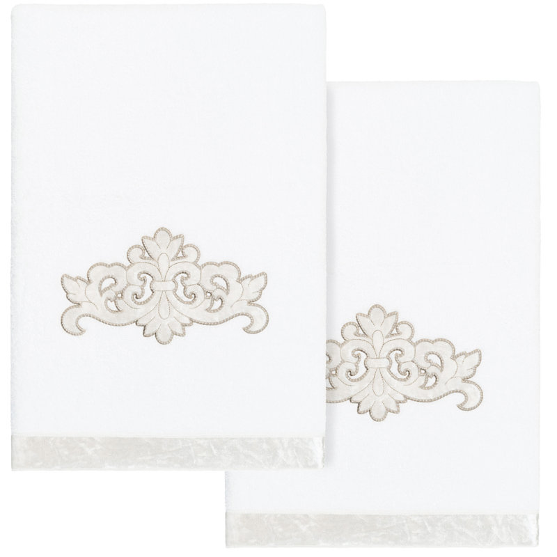 Midweight Bath Towel, White