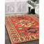 Tapis rouge/beige/bleu traditionnel Louissaint-193765262