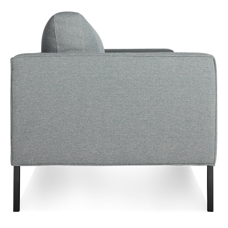 Paramount Sofa, Sanford Ceramic Crossweave, Metal, 32" H x 95" W x 34" D