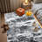 5x7 Abstract Rug for Living Room, Black Low Pile Throw Rugs with Rubber Backing, Performance Rug for Bedroom, Dining Room, Modern Rug for Home Decor, Washable Indoor Outdoor Rugs, Ideal For High Traffic Areas-754217697-759699553