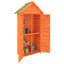 Cacapon 3 ft. W x 1 ft. D Solid Wood Overlap Apex Tool Shed-2025415732