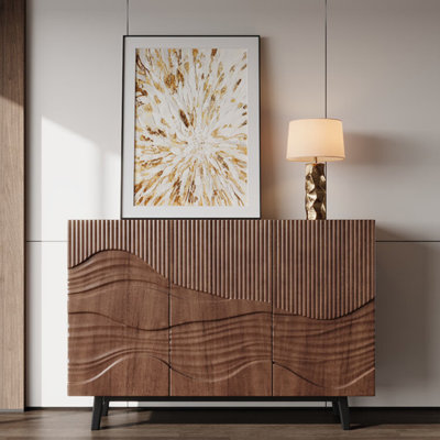 Retro Wavy Sideboard