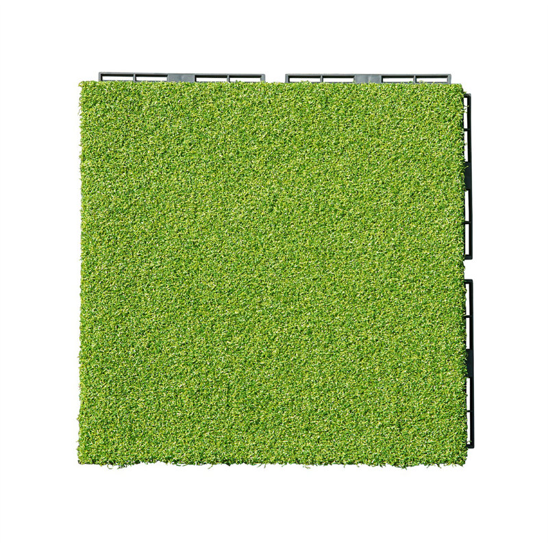 Carreaux de terrasse en plastique gazon, Vert
