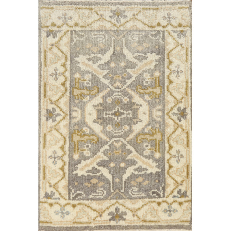 Tapis indien géométrique Oushak 2x3