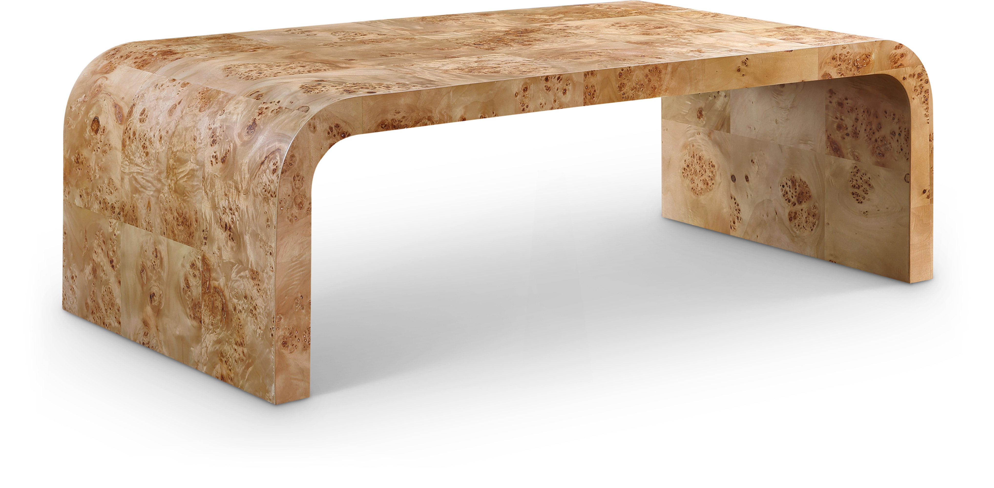Loon Peak® Kaiyanna Solid Wood Sled Coffee Table & Reviews | Wayfair