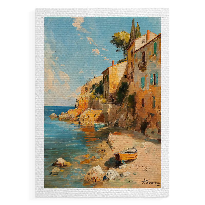 NAUTICAL Series DLXV III - Impression sur toile seulement - NON CADRE, H 60 po x l 40 po