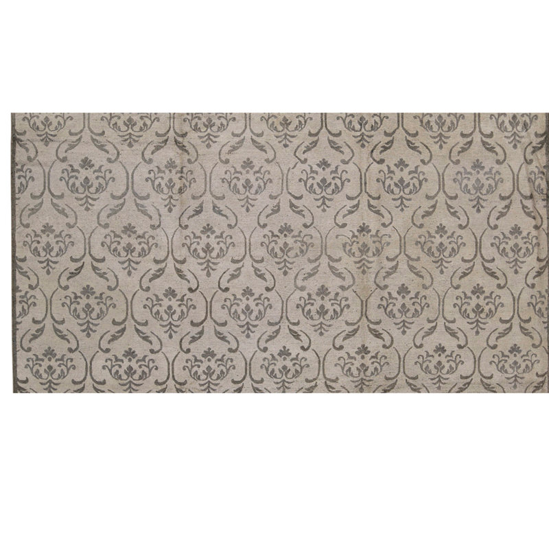 Tapis rectangulaire noué à la main