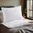 Gusseted Goose Feather and Down Pillows for Sleeping - Set of 2, 100% Cotton Shell, Medium Support Hotel Quality Bed Pillows for Side and Back Sleepers-1491443230-1588953808