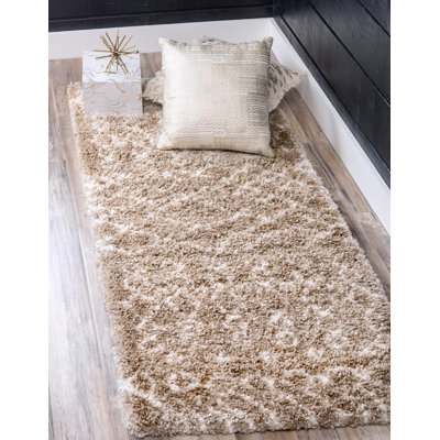 Paquette Geometric Shag Area Rug