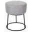 Tabouret de pieds rond en lin 13,75 po BirdRock Home