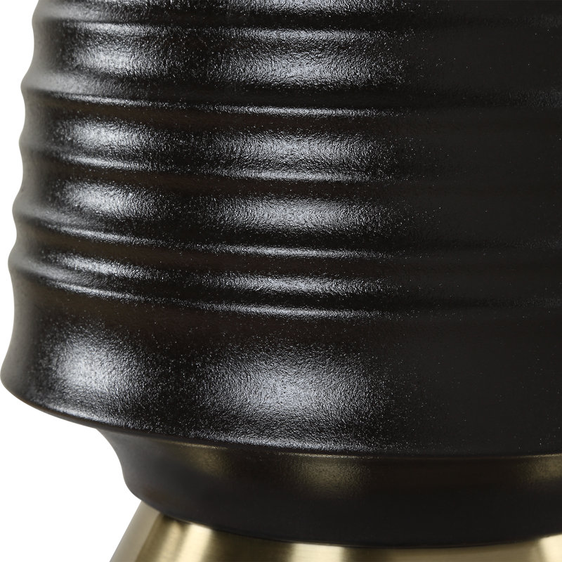 Pennick Black Glaze Table Lamp