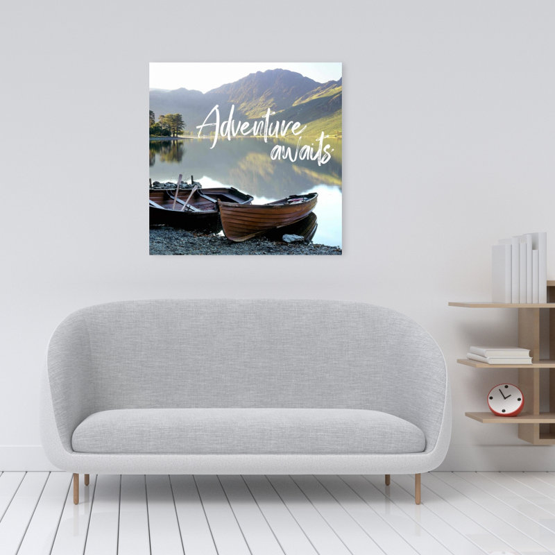 L'aventure attend la toile | Décoration scandinave verte