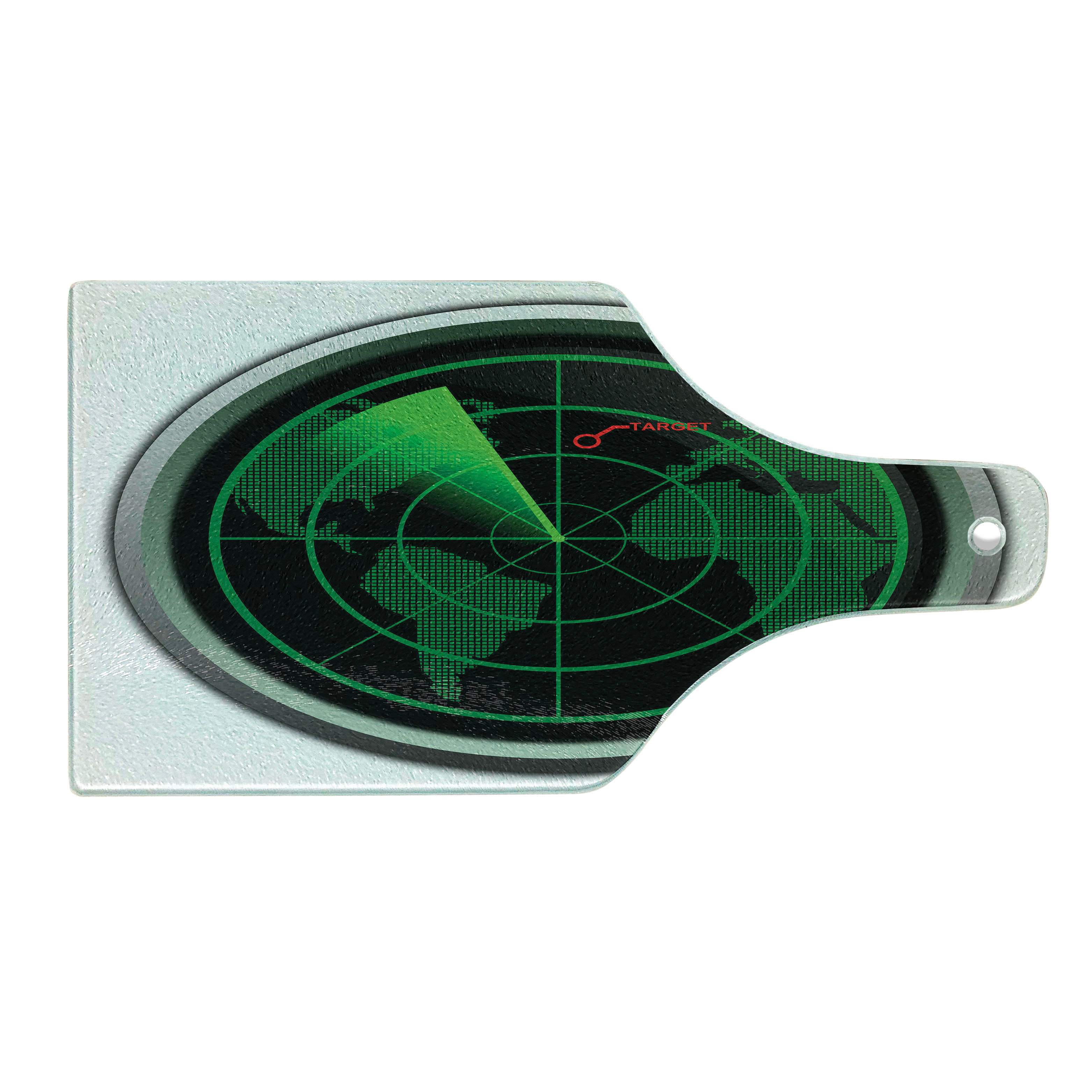 Ambesonne Airplane Tempered Glass Cutting Board Plane Flight Screen ...