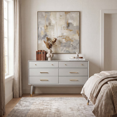 Commode double 6 tiroirs Samuel