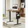 Hrithvik  Height Adjustable Computer Standing Desk with Storage Bag for Home Office